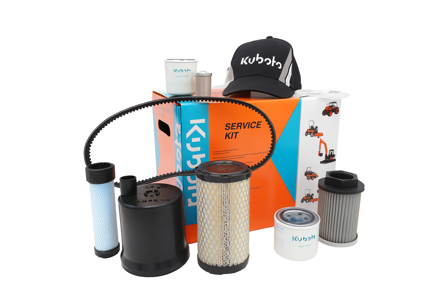 Original Kubota SERVICE KIT BX/GR/G/TG/ZD W21TK00472