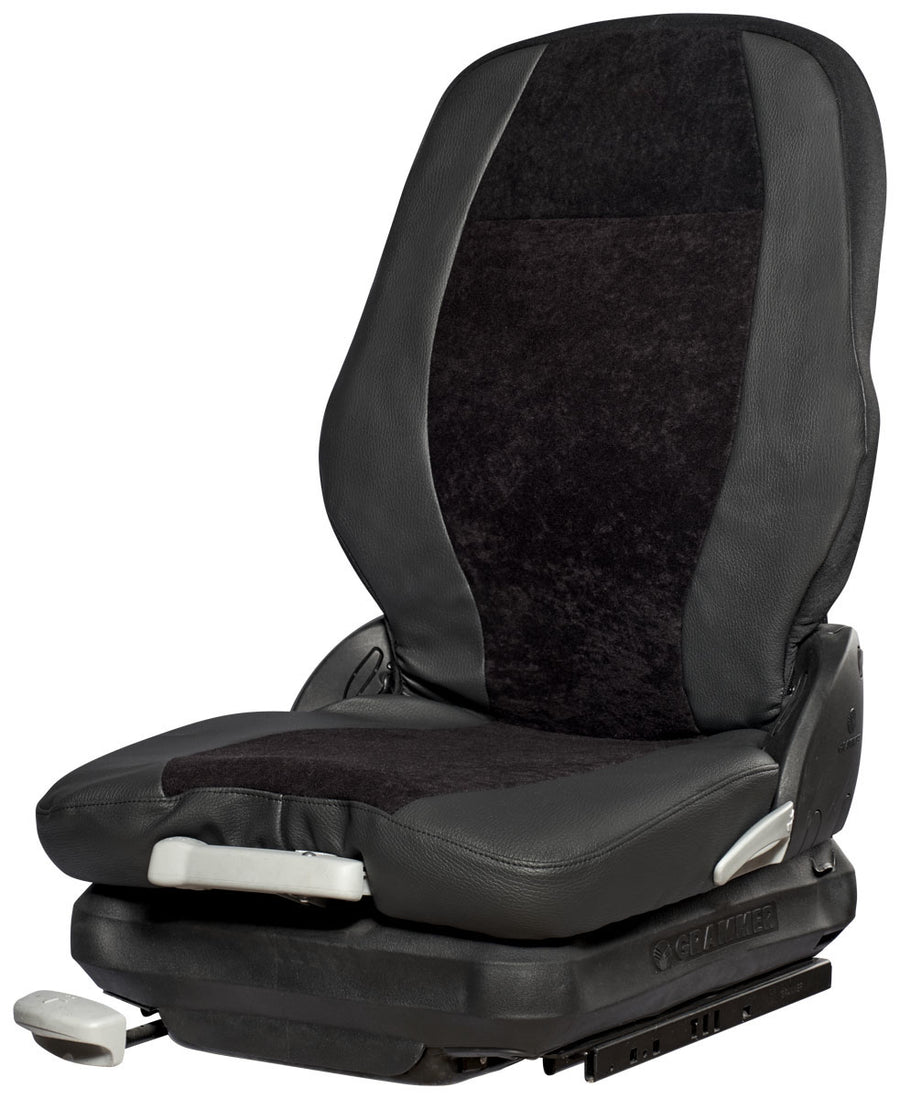 Schonbezug CAT Radlader KAB T5 Sitz | Alcanta/PVC