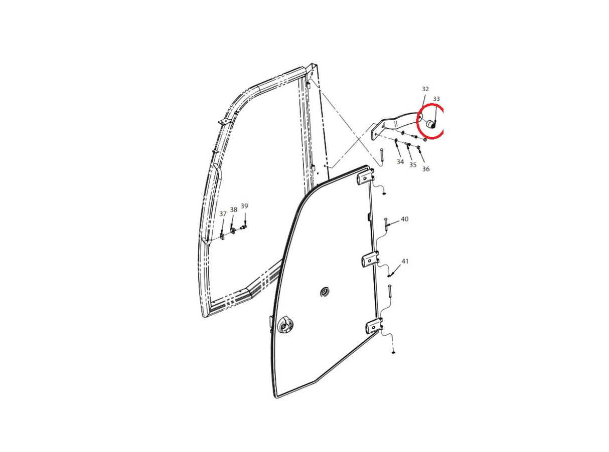 Original Atlas Weycor Schliessbolzen 8007057