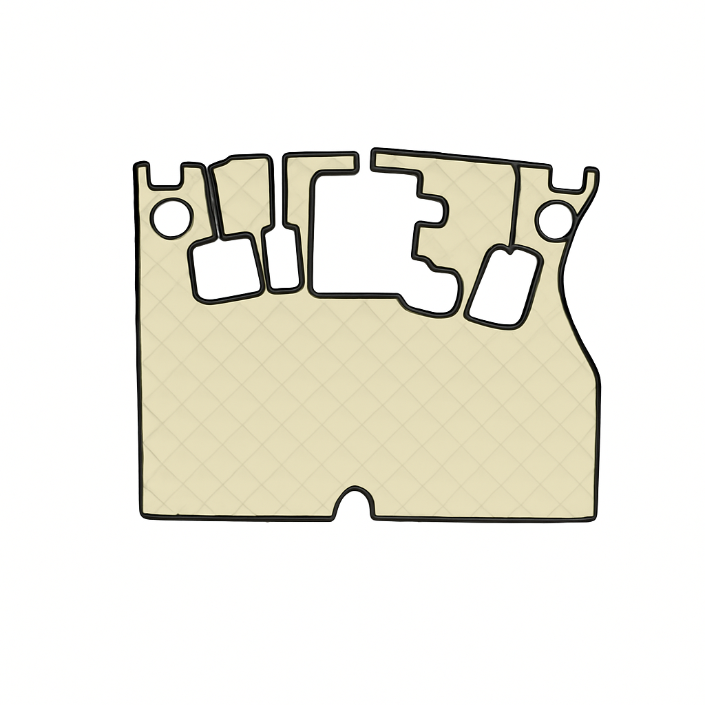 Volvo EW(R)130E - EW180 E Fußmatte Diamond // 4 Pedale