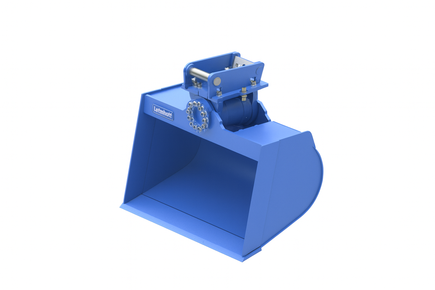 Original Lehnhoff Hydro-Universallöffel Tieflöffelform mit rundem Seitenteil - Für 10,0-15,0 Tonnen - HU 15 RM