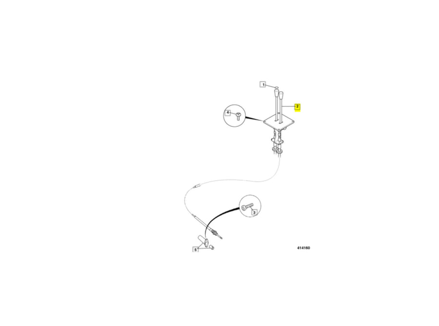 Premium Line JCB Stabilisierungskabel 910/60129 Sonstige Ersatzteil