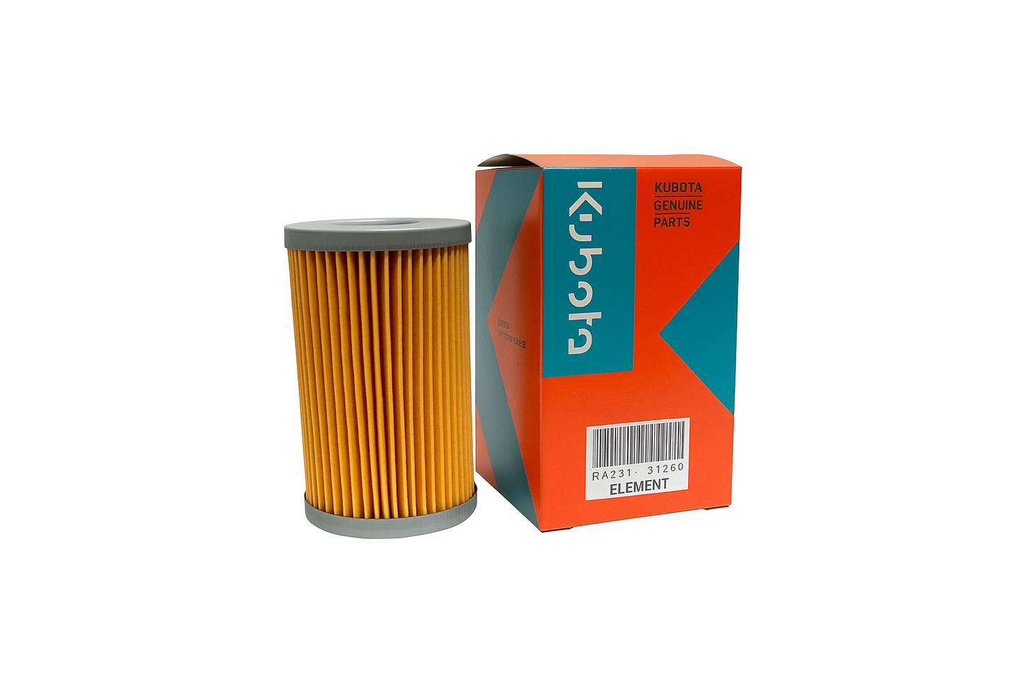 Original Kubota Kraftstofffilter Filter-Einsatz RA211-51280