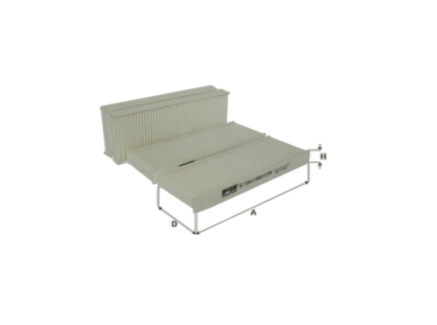 Original Fil Filter Innenraumfilterelement HC7256-2