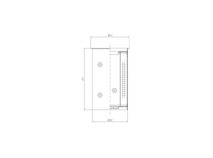 Original FILTREC Filterelement für Rücklauffilter R101G06B