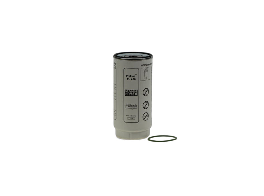Original MANN-FILTER Kraftstofffilter SpinOn (Vorfilter) PL 420 x