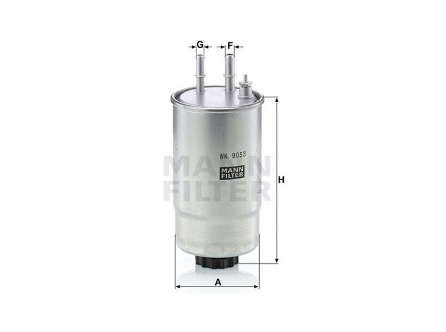 Original MANN-FILTER Kraftstoff-Leitungsfilter (Inline) WK 9053 z