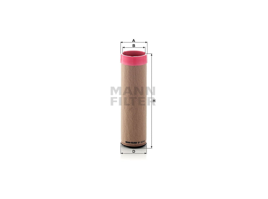 Original MANN-FILTER Luftfilterelement (Sekundärelement) CF 1111/2