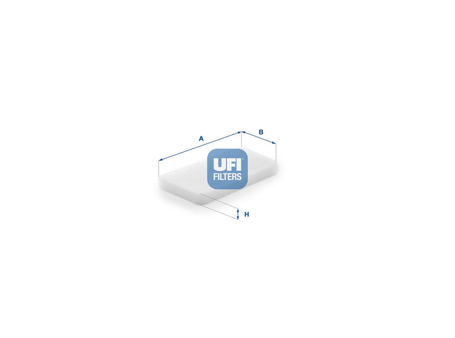 Original UFI Filters Innenraumfilterelement 53.460.00