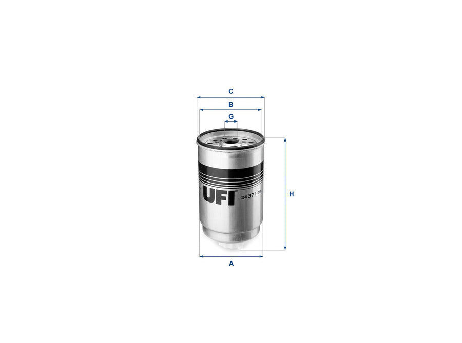 Original UFI Filters Kraftstofffilterelement 24.371.00