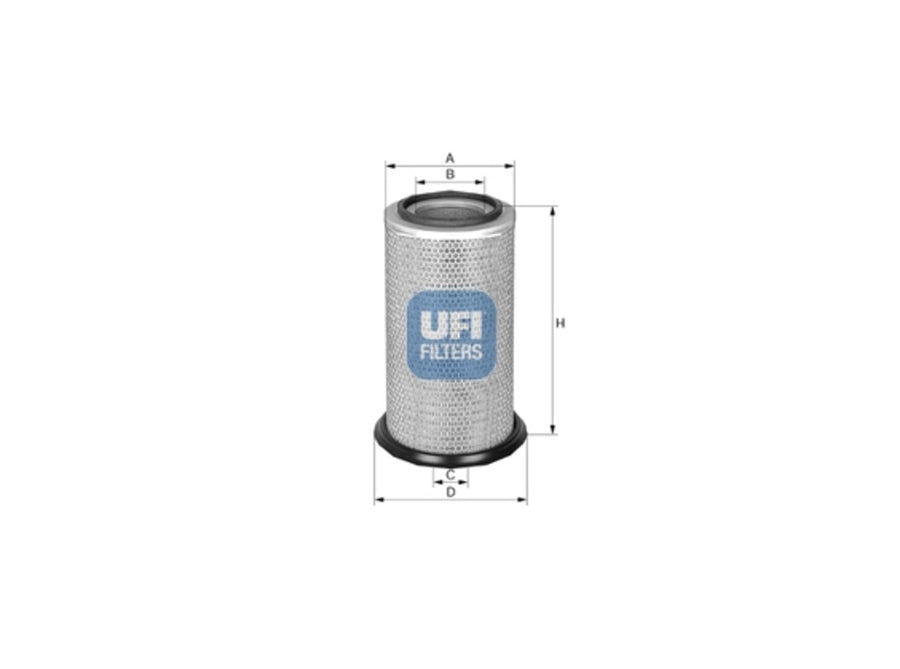 Original UFI Filters Luftfilterelement 27.346.00