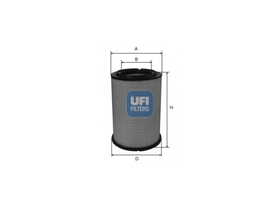 Original UFI Filters Luftfilterelement 27.608.00