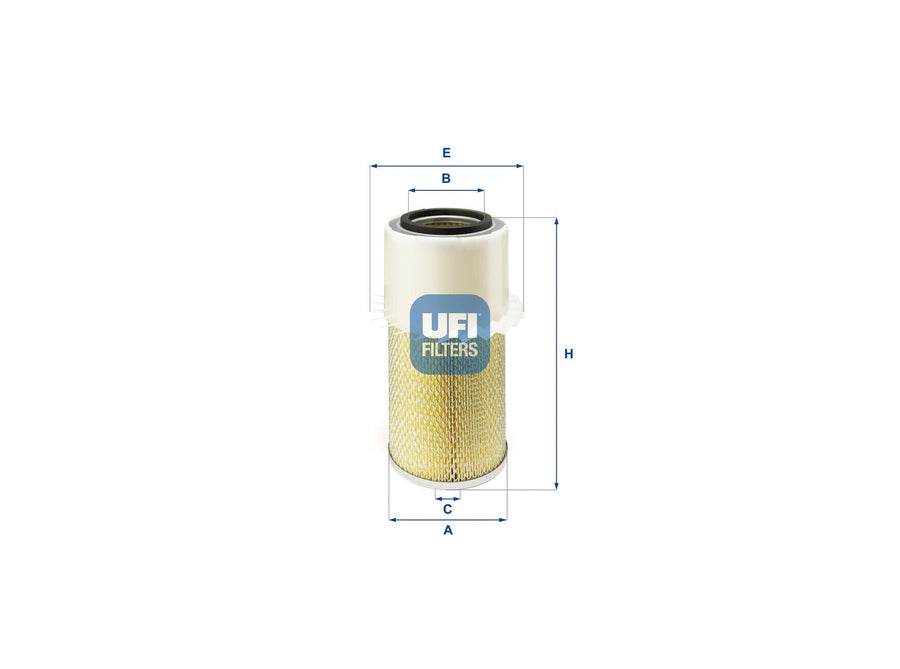 Original UFI Filters Luftfilterelement 27.878.00
