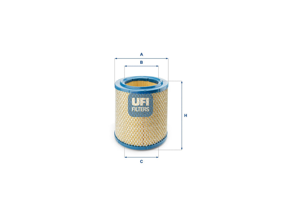 Original UFI Filters Luftfilterelement 27.888.00
