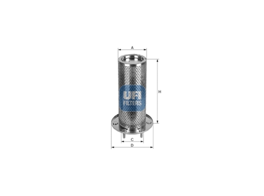Original UFI Filters Luftfilterelement 27.D08.00