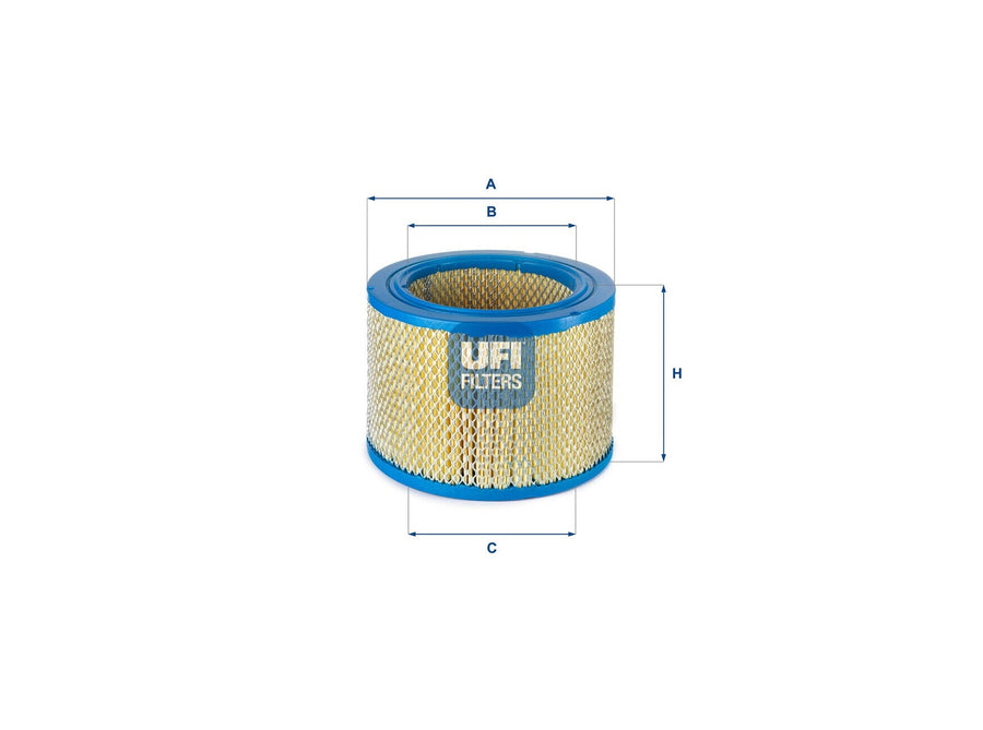 Original UFI Filters Luftfilterelement 27.D56.00