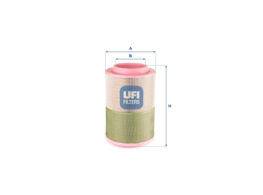 Original UFI Filters Luftfilterelement 27.D64.00