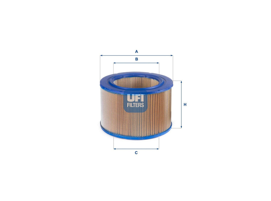 Original UFI Filters Luftfilterelement 27.D74.00