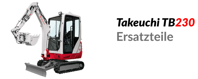 Takeuchi TB230 Ersatzteile
