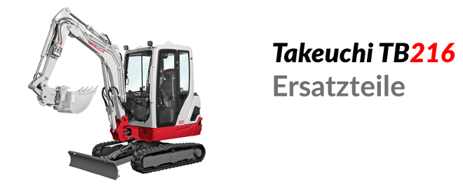 Takeuchi TB216 Ersatzteile