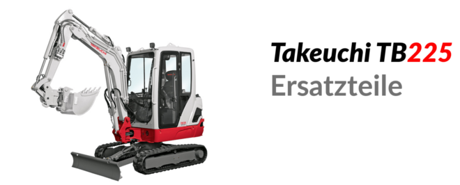 Takeuchi TB225 Ersatzteile