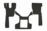 Swextil Volvo FMX GEN 2 Fußmatten-Set Diamond mit Mittelfach kompatibel mit FMX (2013-20 Fußmatte Ersatzteil