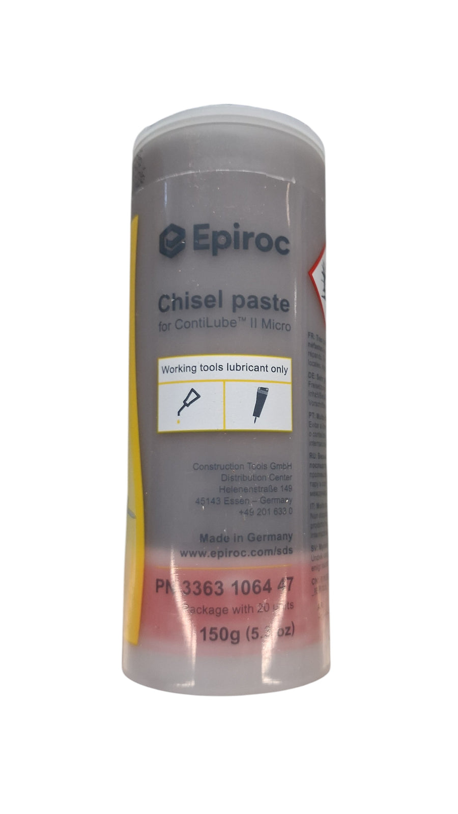 Original Epiroc Meißelpaste 3363106447 (150g) micro für ContiLube