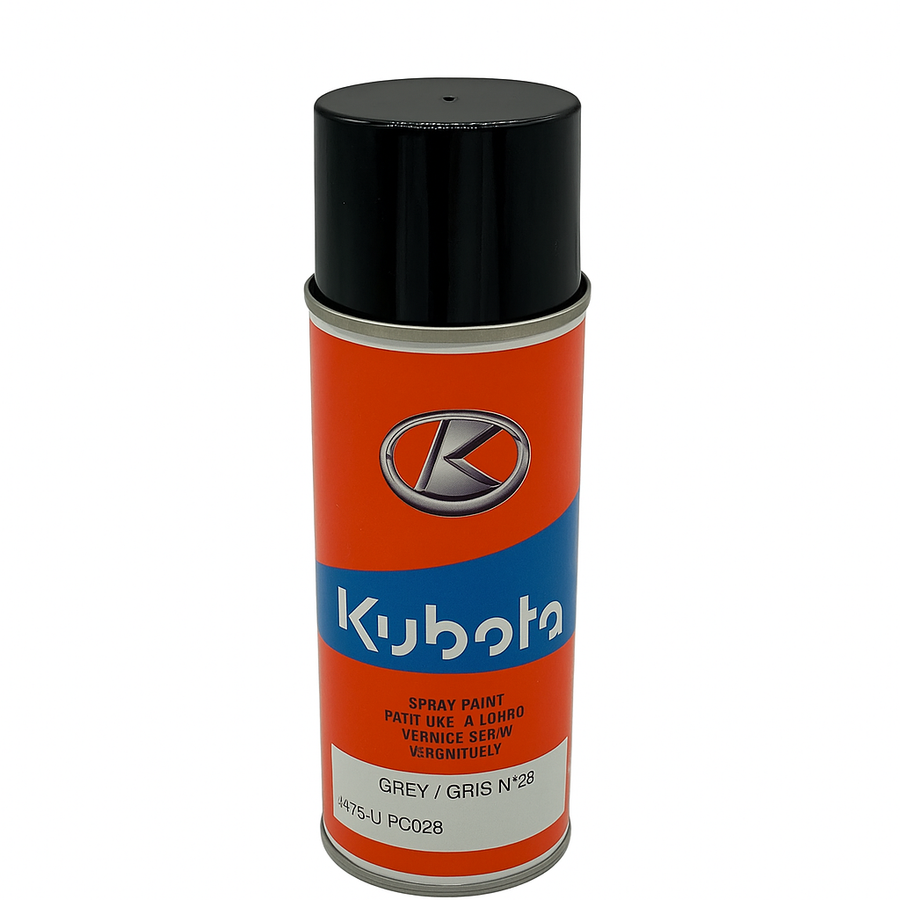 Kubota Original Kubota Sprühdose Grau 400ml W21US-PS028 Lack- & Sprayfarbe Ersatzteil