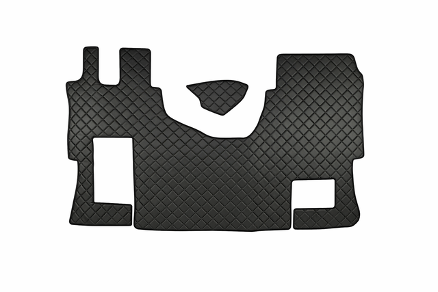 Swextil Mercedes Fußmatten Set Actros MP4 2011 | Klappsitz für Beifahrer Fußmatte Ersatzteil