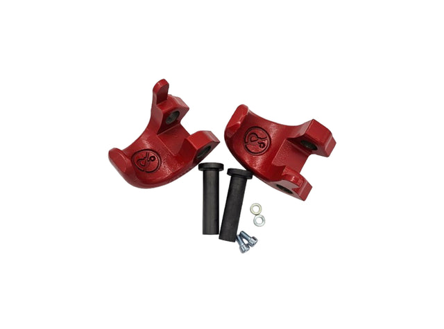 OilQuick 75038719 OilQuick Fallsicherungsset HD Bundbolzen mit Distanz für OQ65 | OQRail Fallsicherung Ersatzteil