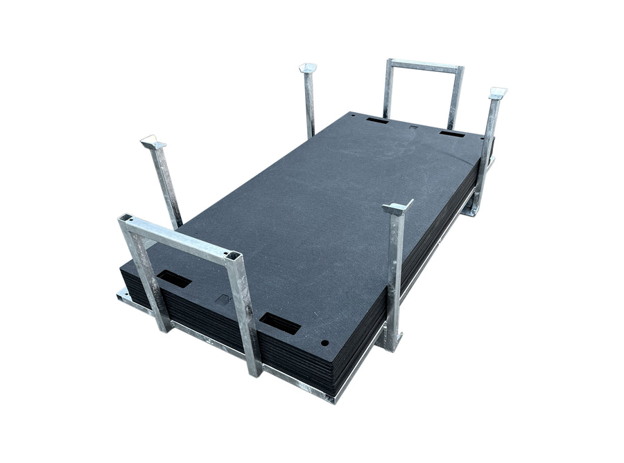 Bodenschutz Fahrplatte Standard 2000x1000x15 mm