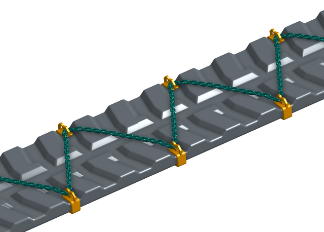 Hettec Steigeisen Elasto Grip Steigeisen Ersatzteil