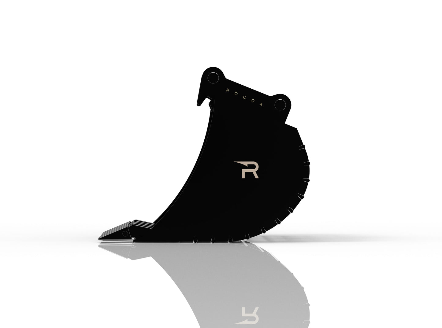 ROCCA Sieblöffel mit Zähnen - Für 1,9 bis 2,7 Tonnen - XS-2