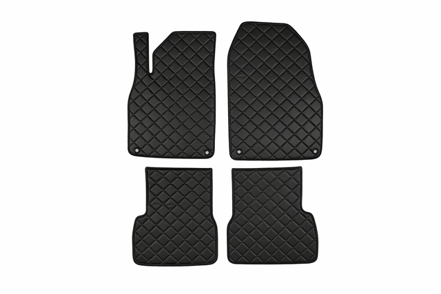 Swextil Saab 9-3 Fußmatten Set kompatibel mit 9-3 (2003-2014) Fußmatte Ersatzteil
