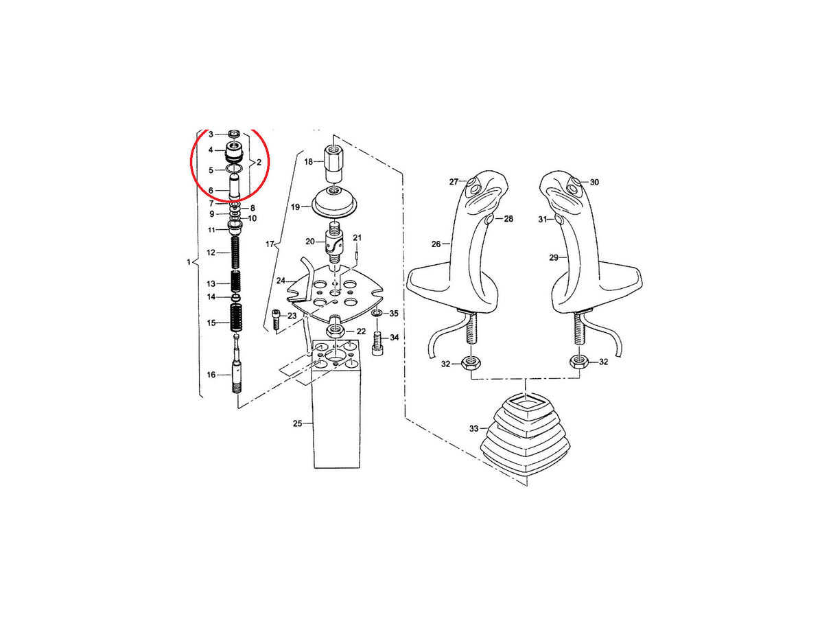 Original Atlas Reparatursatz Ventil 3971533