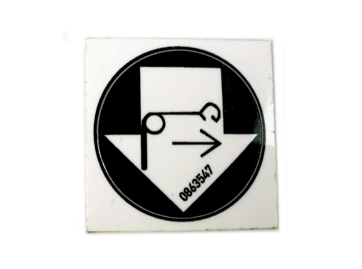 Original Atlas Symbol Kugelknopf Winde Senken 0863547