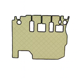 Volvo ECR145 E – 235 E Fußmatte  Diamond //  5 Pedale