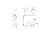 Caterpillar 424D Schalldämpfer 1125089 u.a. für 416C, 416D, 428C - Ansicht 2