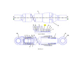 Caterpillar 320B Buchse 1140760 u.a. für 320C, 322B, 322C - Ansicht 3