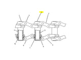 Caterpillar 320B Bolzen 1151855 u.a. für 322, 322B, 325B - Ansicht 3
