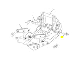 Caterpillar 428C Bolzen Schnellwechslergruppe 1194590 u.a. für 428D, 432D, 438C - Ansicht 3