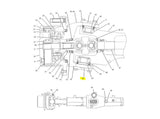 Caterpillar 416C Bolzen Achse 1307026 u.a. für 416D, 420D, 424D - Ansicht 5