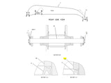 Caterpillar M325B Buchse 1372817 u.a. für 322B, 325B, 325C - Ansicht 2