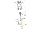 Caterpillar 902 Bolzen Knickgelenk 1382178 u.a. für 906, 908 - Ansicht 3