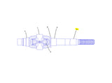 Caterpillar 428C Welle 1388532 u.a. für 428D, 432D, 438C - Ansicht 4