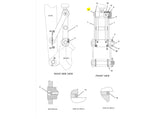 Caterpillar 312B Bolzen Löffel-Umlenkgruppe 1441012 u.a. für 312C, 320C, 323D - Ansicht 4