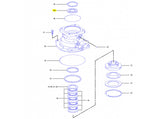 Caterpillar M312 Muffe 1550855 u.a. für M313C, M313D, M315 - Ansicht 4