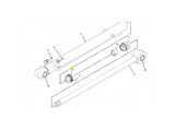 Caterpillar 420F Dichtung 1617145 u.a. für 422E, 422F, 428E - Ansicht 3