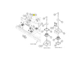Caterpillar M313C Motorkissen 1873764 u.a. für M315, M315C, M315D - Ansicht 3