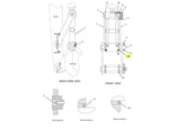 Caterpillar 311C Buchse 1893869 u.a. für 314C, 320C, 322C - Ansicht 3